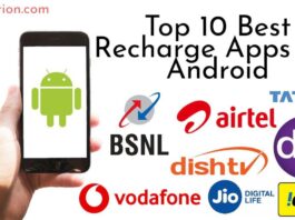 Top 10 best recharge apps for android