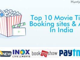 Top 10 Movies Ticket booking Sites & Apps in India