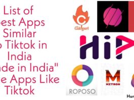 List Of Best Apps similar to Tiktok In India | "Made In India" Same Apps Like Tiktok