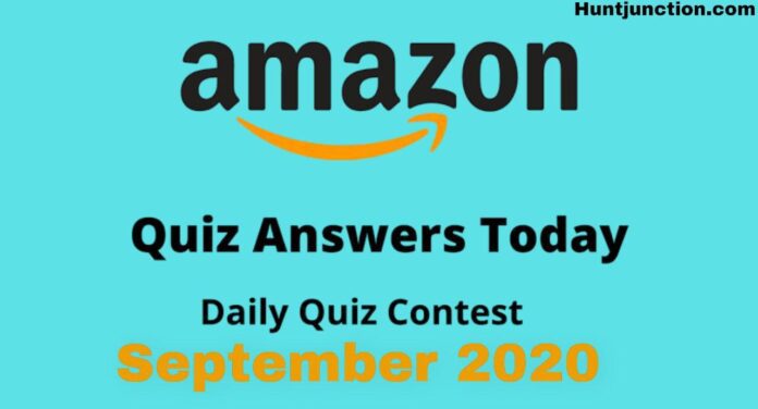 Amazon Daily Quiz Answers Play & Win Amazon Pay Balance [September]