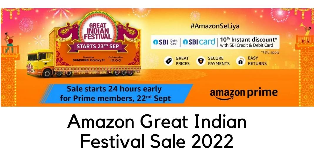 Amazon Great Indian Festival Sale 2022